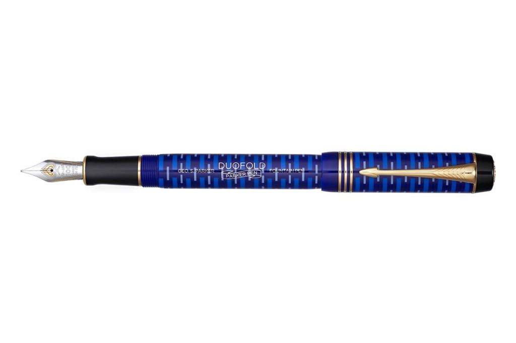 Parker Duofold 100th Anniversary Lapis Lazuli 18K Fountain Pen 2021